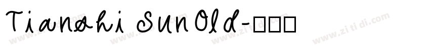 Tianshi SunOld字体转换